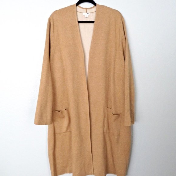 J. Jill Sweaters - J Jill Camel Soft Cardigan Sweater Duster / Topper 4X